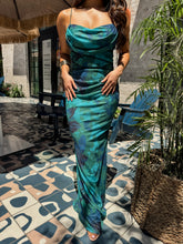 Load image into Gallery viewer, Caribbean Blue Sea Dress
